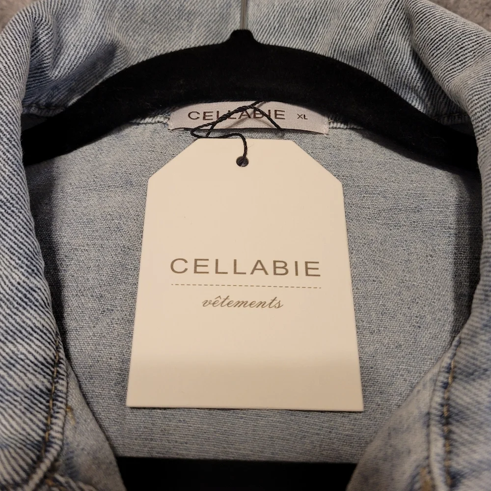 Woman's Cellabie Jean Vest - Picture 3 of 6